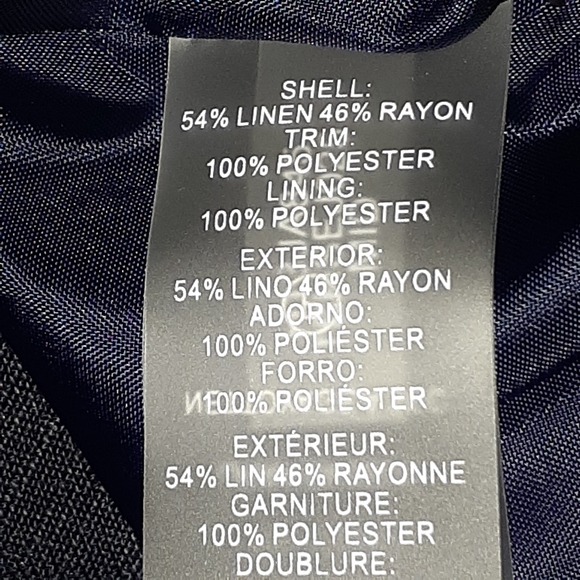 TOMMY HILFIGER NAVY BLUE WOMEN'S BLAZER SIZE S NWT - Picture 9 of 9